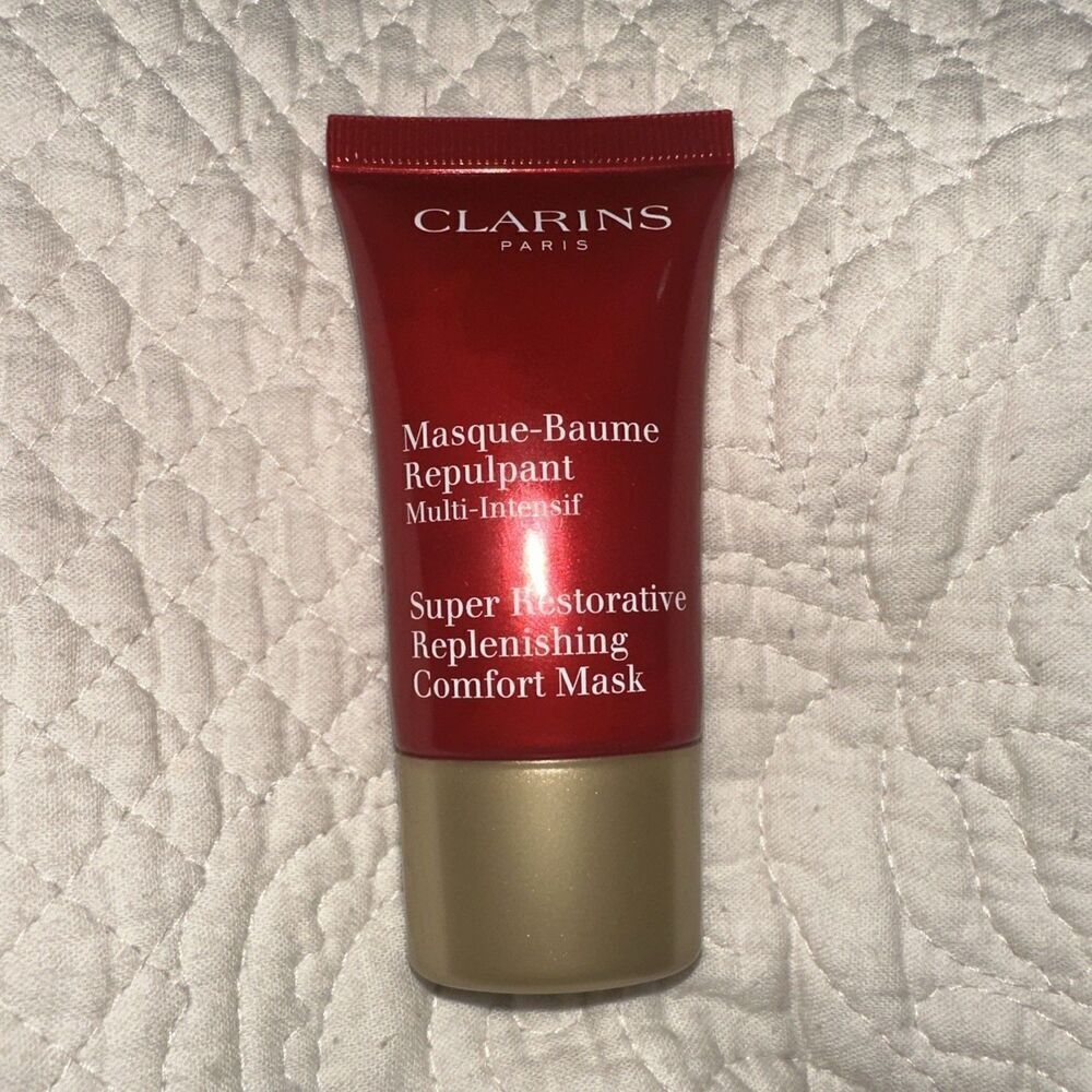 CLARINS Super Restorative Replenishing Comfort Mask, 0.5 oz NWOB